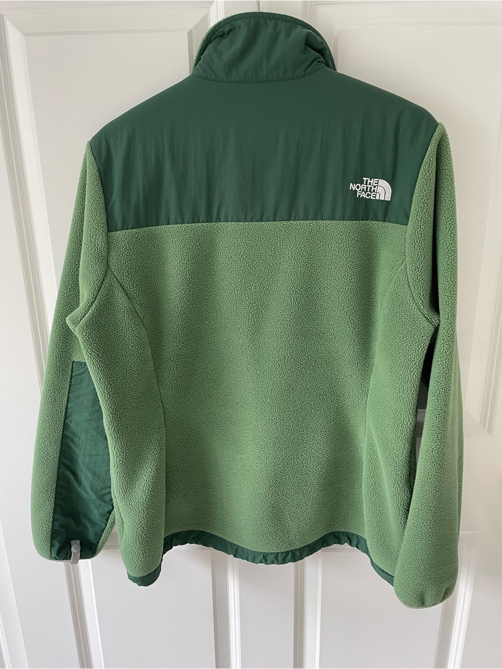 The North Face Denali Fleece Jacket Coat Green Womens Size Large - Picture 5 of 7